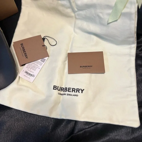 Burberry Beige and Black Check Slides - Picture 5 of 6